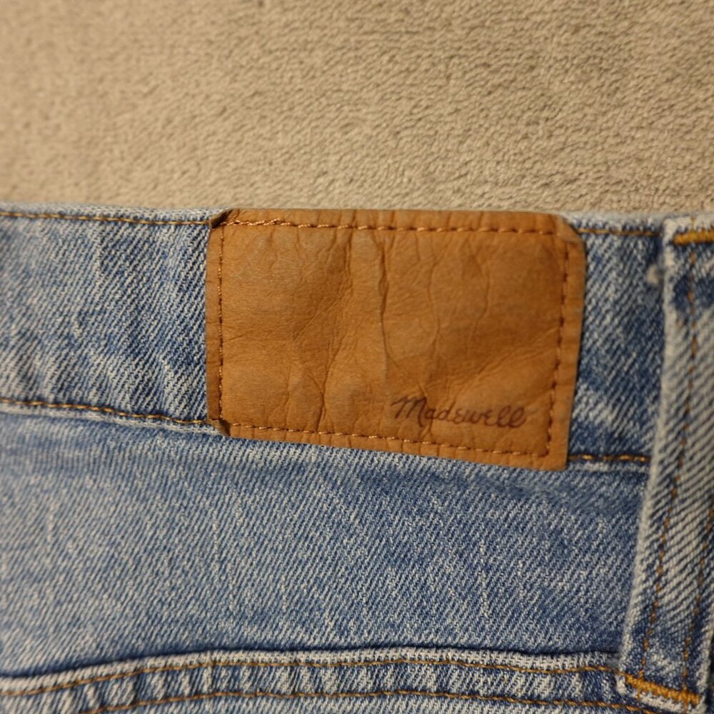 Madewell‎ Jeans Perfect Vintage Straight Jean Women's 33 Blue Denim High Rise - Picture 10 of 12